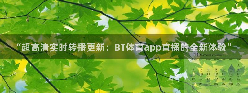 球友直播下载：“超高清实时转播更新：BT体育app直播的全新体验”