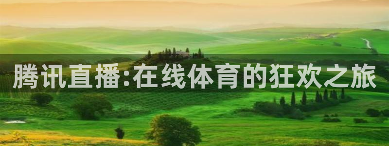 球友直播app下载安装：腾讯直播:在线体育的狂欢之旅